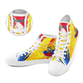 Custom Ecuador 2026 World Cup Sneakers DIY Country Flag Running Shoes Lightweight Sport Shoes Gift for Football Fans Personalized Team Name and Logo FN024-F009099-4