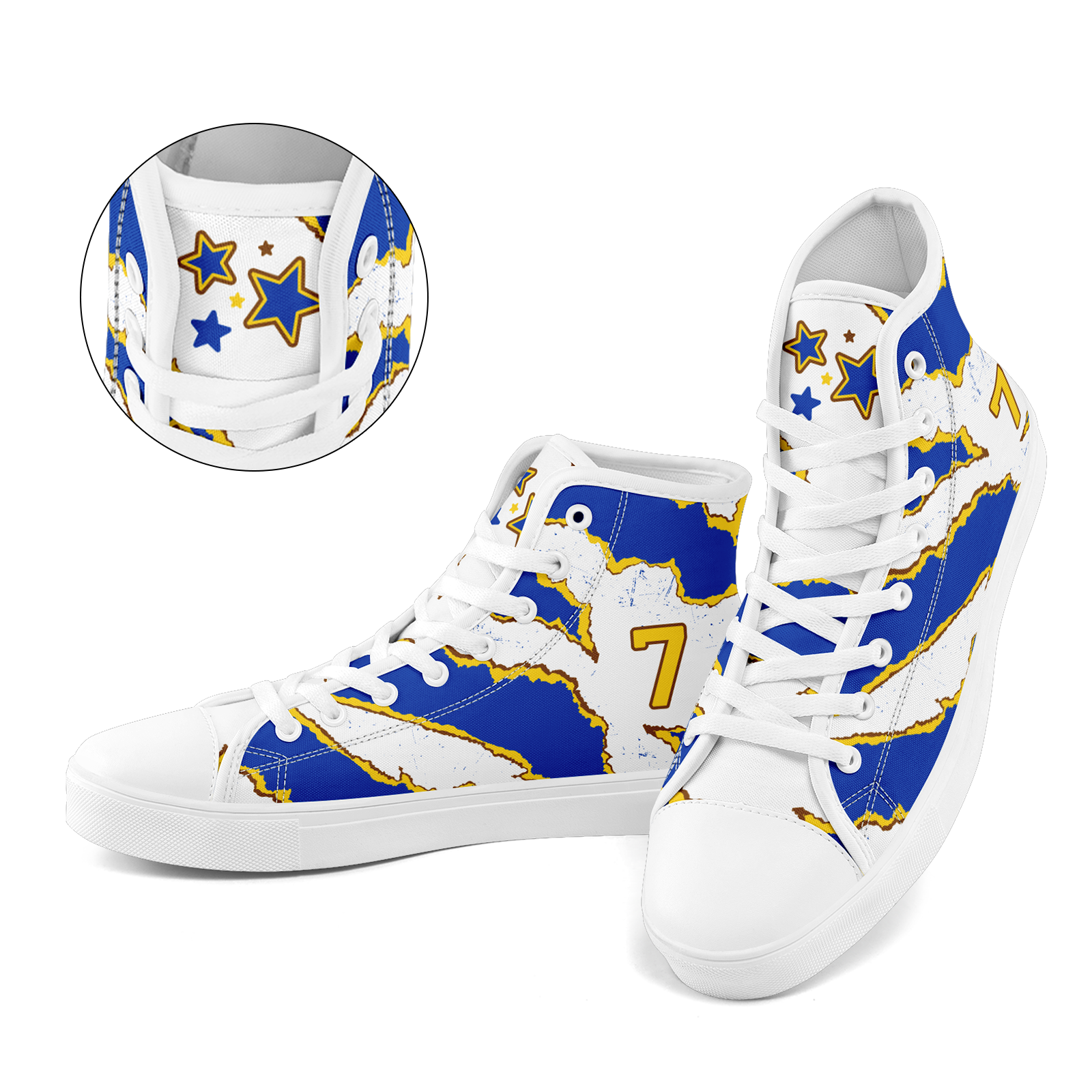 Custom Uruguay 2026 World Cup Sneakers DIY Country Flag Running Shoes Lightweight Sport Shoes Gift for Football Fans Personalized Team Name and Logo FN024-F009125-6