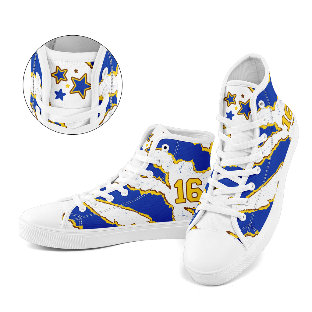 Custom Uruguay 2026 World Cup Sneakers DIY Country Flag Running Shoes Lightweight Sport Shoes Gift for Football Fans Personalized Team Name and Logo FN024-F009125-8