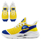 Custom Curaçao 2026 World Cup Sneakers DIY Country Flag Running Shoes Lightweight Sport Shoes Gift for Football Fans Personalized Team Name and Logo FN079-F009087-1