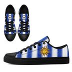 Custom Uruguay 2026 World Cup Sneakers DIY Country Flag Running Shoes Lightweight Sport Shoes Gift for Football Fans Personalized Team Name and Logo FN027-F009107-3