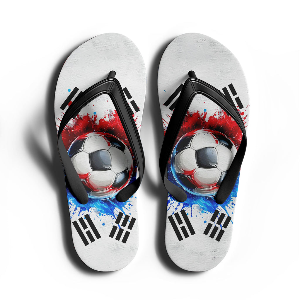 Custom South Korea 2026 World Cup Sneakers DIY Country Flag Running Shoes Lightweight Sport Shoes Gift for Football Fans Personalized Team Name and Logo FN058-F009109-5
