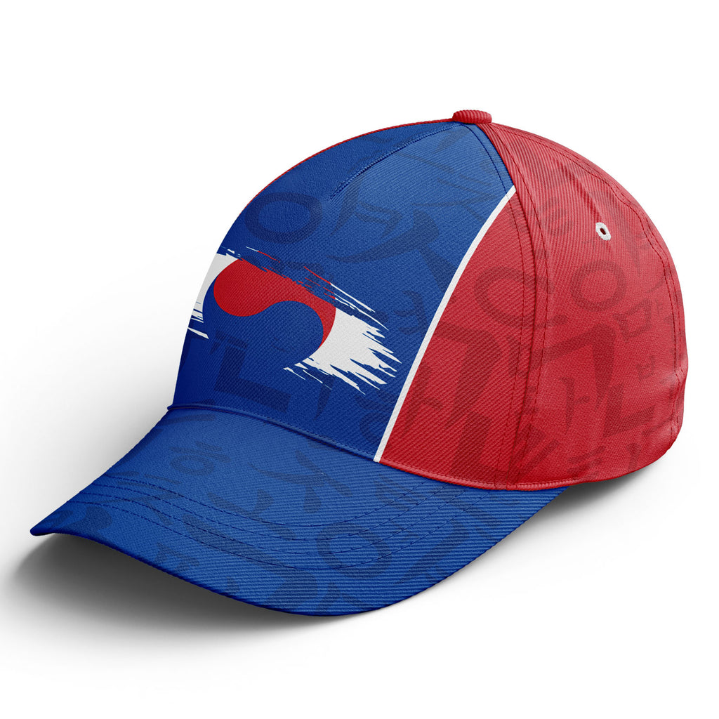Personalized 2026 South Korea Soccer Fan Hat - Add Your Name & Design Custom 2026 Football Tournament Hat YW061-F009127-5