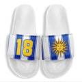 Custom Uruguay 2026 World Cup Sneakers DIY Country Flag Running Shoes Lightweight Sport Shoes Gift for Football Fans Personalized Team Name and Logo FN056-F009113-3