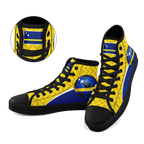 Custom Curaçao 2026 World Cup Sneakers DIY Country Flag Running Shoes Lightweight Sport Shoes Gift for Football Fans Personalized Team Name and Logo FN024-F009098-1