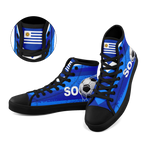 Custom Uruguay 2026 World Cup Sneakers DIY Country Flag Running Shoes Lightweight Sport Shoes Gift for Football Fans Personalized Team Name and Logo FN024-F009089-5