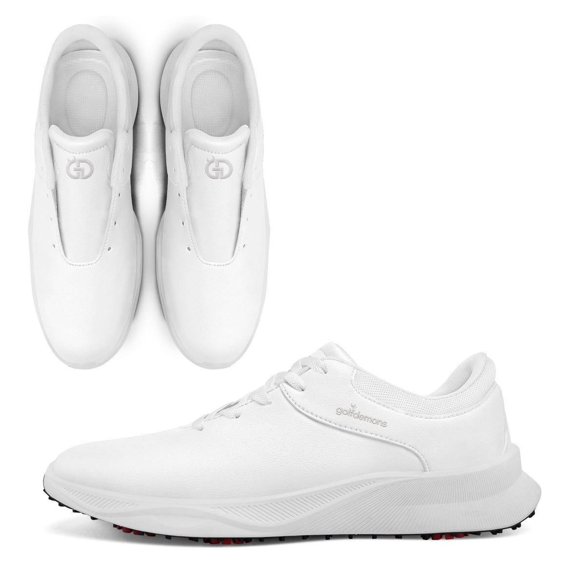 Premium Custom Golf Shoes for Teams, Golfdemons Personalized Logo & Name FN062-26020070-7B