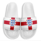Custom England 2026 World Cup Sneakers DIY Country Flag Running Shoes Lightweight Sport Shoes Gift for Football Fans Personalized Team Name and Logo FN056-F020033-5