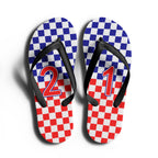 Custom Croatia 2026 World Cup Sneakers DIY Country Flag Running Shoes Lightweight Sport Shoes Gift for Football Fans Personalized Team Name and Logo FN058-F009140-1