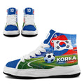 Custom South Korea 2026 World Cup Sneakers DIY Country Flag Running Shoes Lightweight Sport Shoes Gift for Football Fans Personalized Team Name and Logo FN039-F009106-4