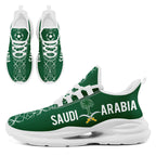Custom Saudi Arabia 2026 World Cup Sneakers DIY Country Flag Running Shoes Lightweight Sport Shoes Gift for Football Fans Personalized Team Name and Logo FN079-F009093-3