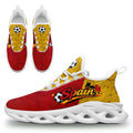 Custom 2026 World Cup Spain Sneakers DIY Country Flag Running Shoes Lightweight Sport Shoes Gift for Football Fans Personalized Team Name and Logo FN003-F027068-2