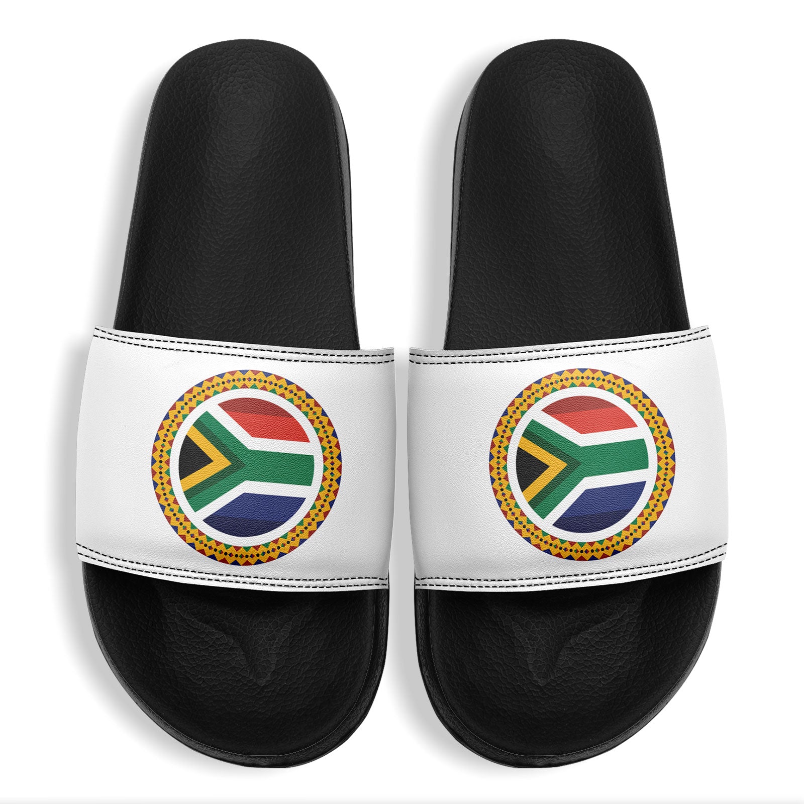 Custom Republic of South Africa 2026 World Cup Sneakers DIY Country Flag Running Shoes Lightweight Sport Shoes Gift for Football Fans Personalized Team Name and Logo FN056-F020032-5
