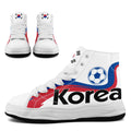 Custom South Korea 2026 World Cup Sneakers DIY Country Flag Running Shoes Lightweight Sport Shoes Gift for Football Fans Personalized Team Name and Logo FN039-F009106-3