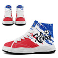 Custom South Korea 2026 World Cup Sneakers DIY Country Flag Running Shoes Lightweight Sport Shoes Gift for Football Fans Personalized Team Name and Logo FN039-F009106-2