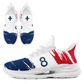 Custom France 2026 World Cup Sneakers DIY Country Flag Running Shoes Lightweight Sport Shoes Gift for Football Fans Personalized Team Name and Logo FN079-F020045-7