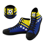 Custom Curaçao 2026 World Cup Sneakers DIY Country Flag Running Shoes Lightweight Sport Shoes Gift for Football Fans Personalized Team Name and Logo FN024-F009098-5