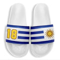 Custom Uruguay 2026 World Cup Sneakers DIY Country Flag Running Shoes Lightweight Sport Shoes Gift for Football Fans Personalized Team Name and Logo FN056-F009113-4