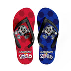 Custom United States 2026 World Cup Sneakers DIY Country Flag Running Shoes Lightweight Sport Shoes Gift for Football Fans Personalized Team Name and Logo FN058-F028039-2
