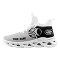 Custom Grey Black Las Vegas Maxsoul Shoes Personalized Sneaker FN030A-D028017-26