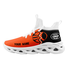 Custom Orange Black Ohio Maxsoul Shoes Personalized Sneaker FN030A-D028017-19