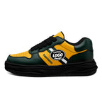 Custom Green Yellow Green Bay Shoes Personalized Sneaker FN032-D020389-13