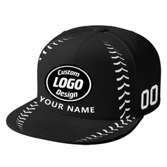 Custom Sport Design Hat Stitched Adjustable Snapback Personalized Baseball Cap PR067B-bd0b00d9-c0