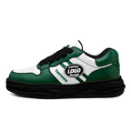 Custom Green White New York Shoes Personalized Sneaker FN032-D020389-28