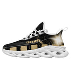 Custom Black Yellow New Orleans MaxSoul Shoes and Hat Combo Offer Personalized Combo ZH-D020264-19
