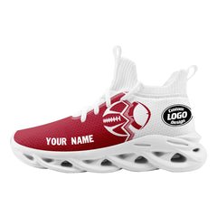 Custom White Red Florida Maxsoul Shoes Personalized Sneaker FN030A-D028017-15