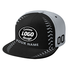 Custom Sport Design Hat Stitched Adjustable Snapback Personalized Baseball Cap PR067B-bd0b00d9-d