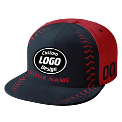 Custom Sport Design Hat Stitched Adjustable Snapback Personalized Baseball Cap PR067B-bd0b00d9-f