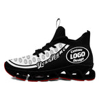 Custom Black White Maxsoul Shoes Personalized Sneaker FN030XD-D020388-8
