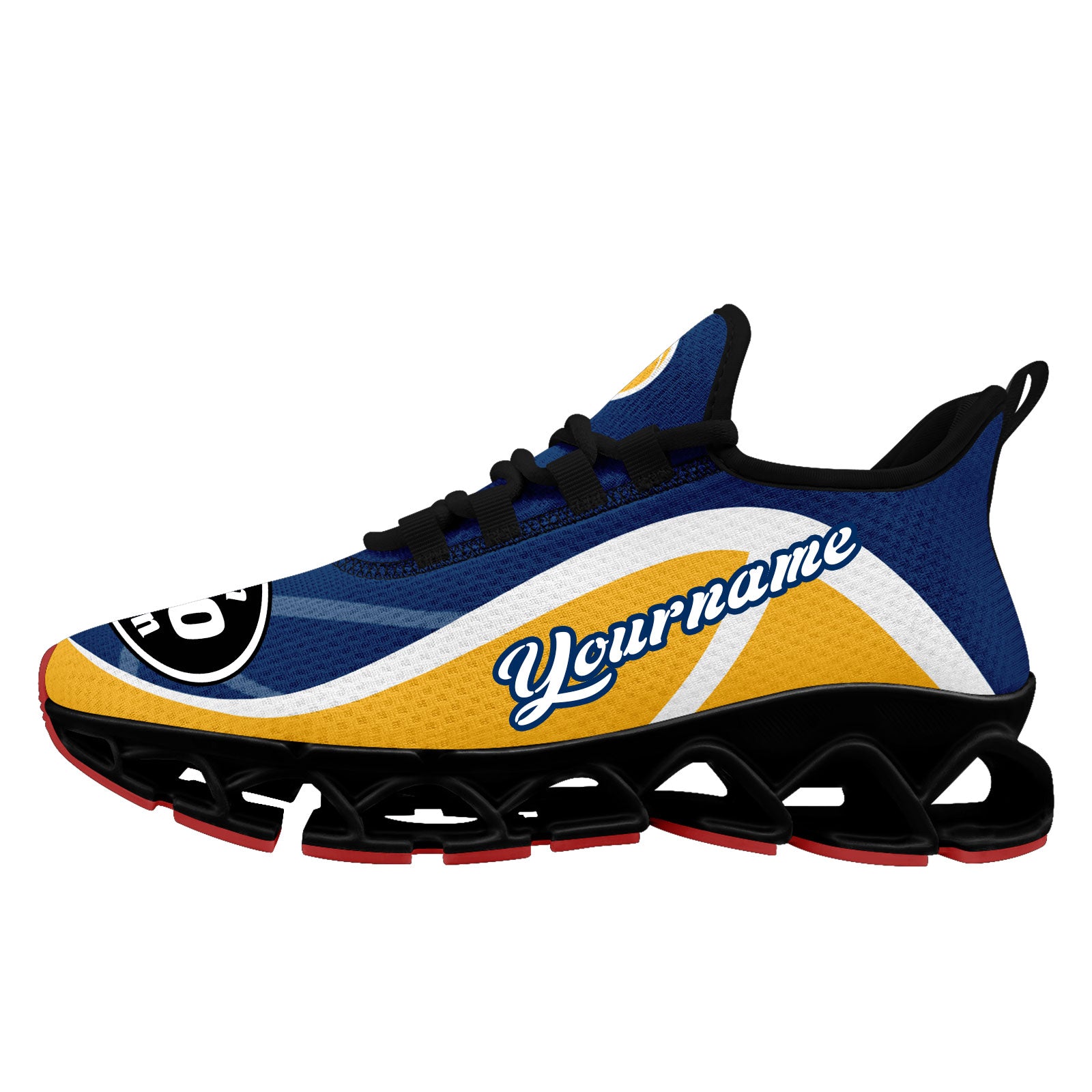 Custom Blue Yellow Maxsoul Shoes Personalized Sneaker FN003XD-D020391-4