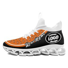 Custom Orange Dark Gray Maxsoul Shoes Personalized Sneaker FN030XD-D020388-4