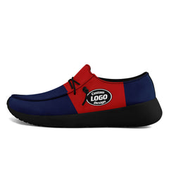 Custom New England Blue Red Shoes Personalized Sneaker FN018-D020278-26