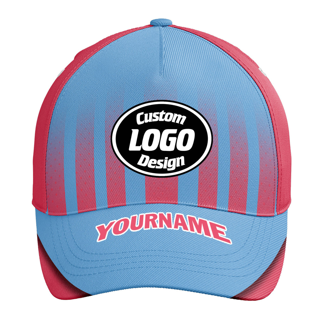 Custom Hat Sport Design Cap Stitched Adjustable Personalized YW061-D023031-3