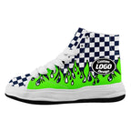 Custom White Blue Green Seattle Football Jersey and Firesoul Sports Shoes Combo Offer Personalized Combo ZH-D020273-27