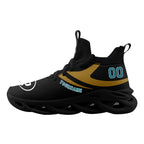 Custom Black Jacksonville Football Jersey and Sports Shoes Combo Offer Personalized Combo ZH-D025008-17