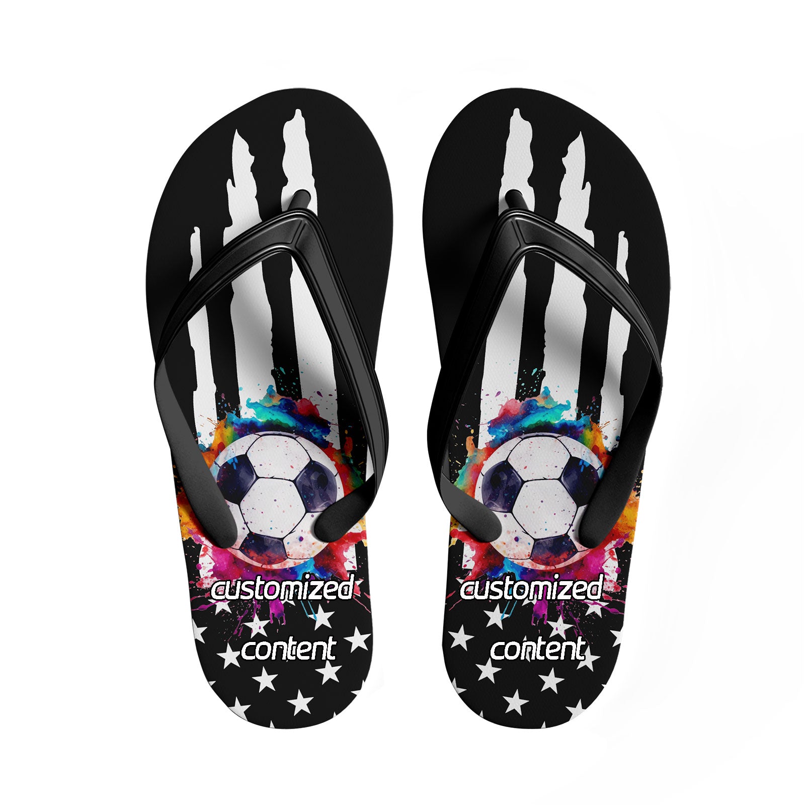 Custom United States 2026 World Cup Sneakers DIY Country Flag Running Shoes Lightweight Sport Shoes Gift for Football Fans Personalized Team Name and Logo FN058-F028039-1