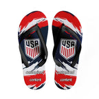 Custom United States 2026 World Cup Sneakers DIY Country Flag Running Shoes Lightweight Sport Shoes Gift for Football Fans Personalized Team Name and Logo FN058-F028041-18