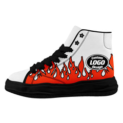 Custom Orange White Cleveland Firesoul Shoes Personalized Sneaker FN039-D020272-8