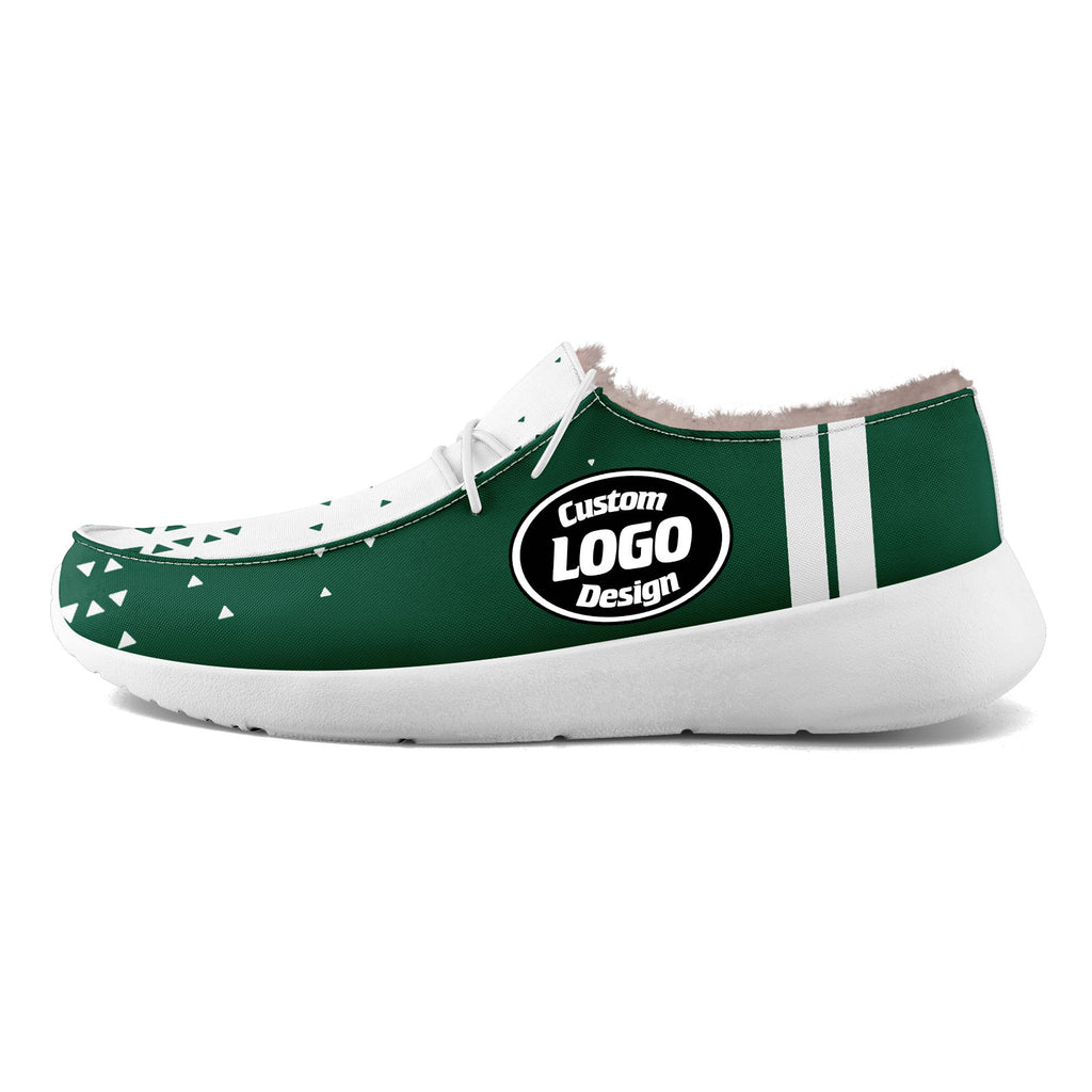 Custom Green White New York Shoes Personalized Sneaker FN042-D020279-28