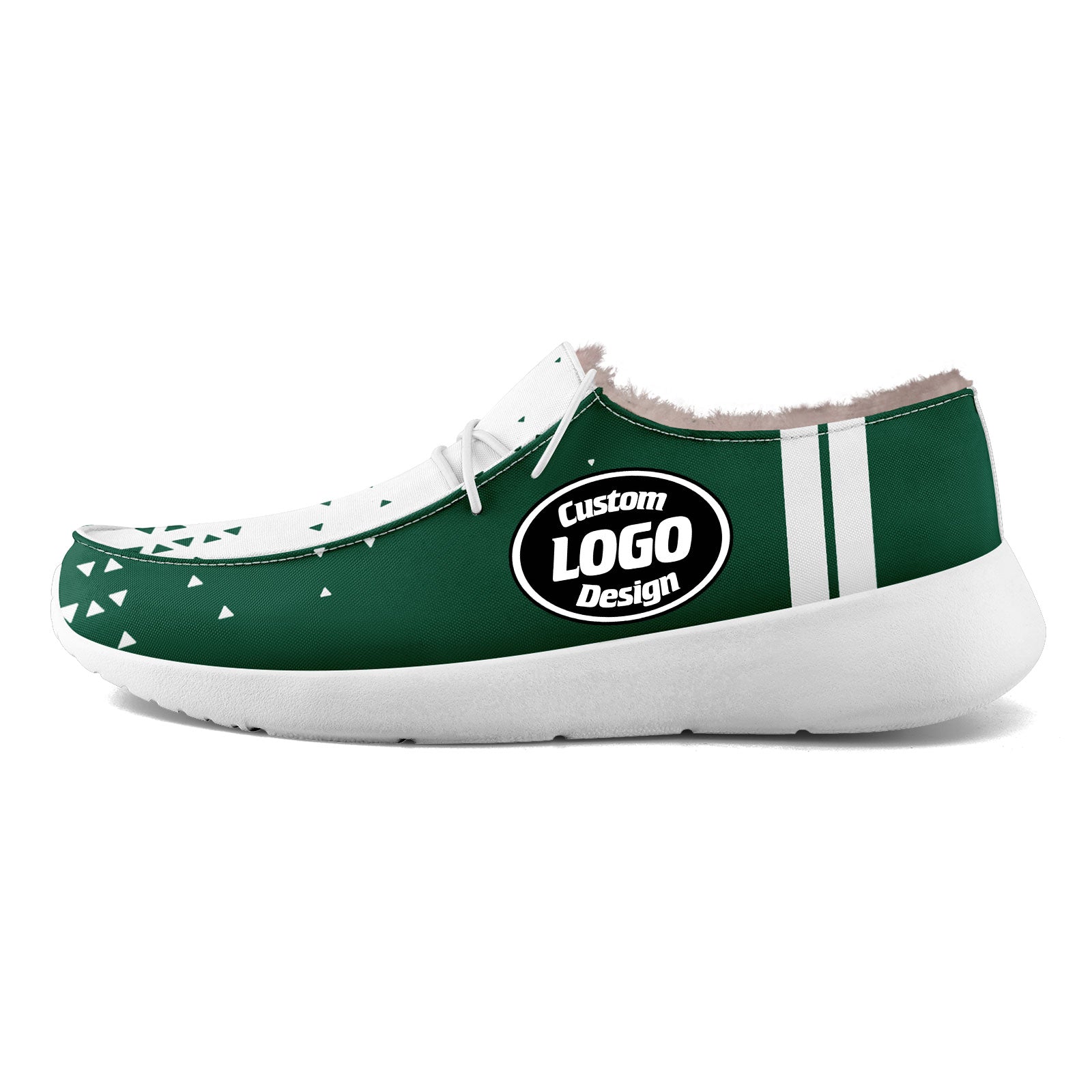 Custom Green White New York Shoes Personalized Sneaker FN042-D020279-28