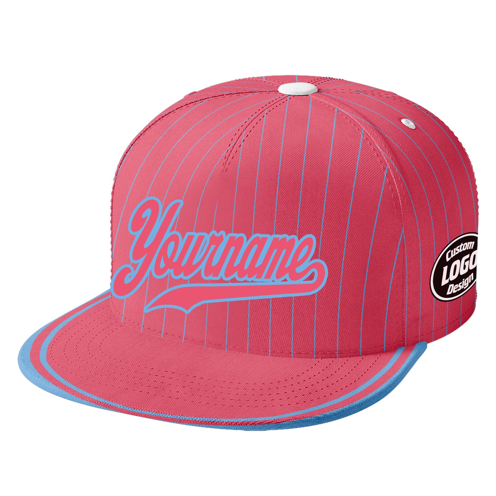 Custom Hat Sport Design Cap Stitched Adjustable Personalized PR067B-D020236-30