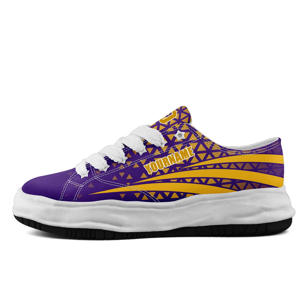Custom Purple White Minnesota Shoes Personalized Sneaker FN038-D023003-17 Custom Online