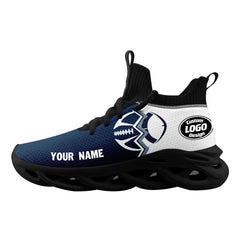 Custom Deep Blue White Texas MaxSoul Shoes and Hat Combo Offer Personalized Combo ZH-D028017-5