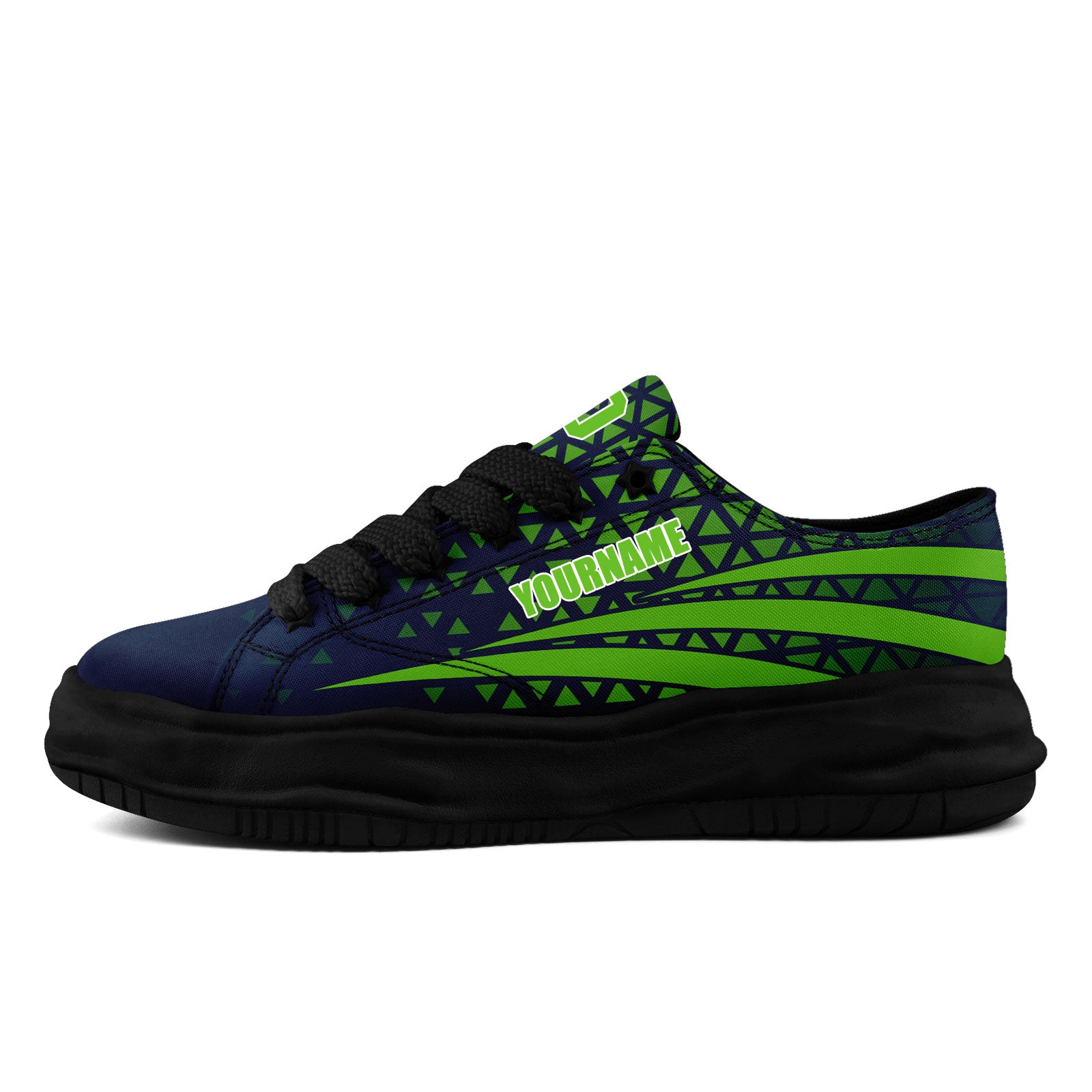 Custom Blue White Washington Football Jersey and Sports Shoes Combo Offer Personalized Combo ZH-D023031-27