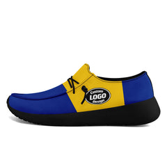 Custom Los Angeles Blue Yellow Shoes Personalized Sneaker FN018-D020278-15 Custom Online