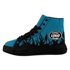 Custom Black Green Jacksonville Firesoul Shoes Personalized Sneaker FN039-D020272-16